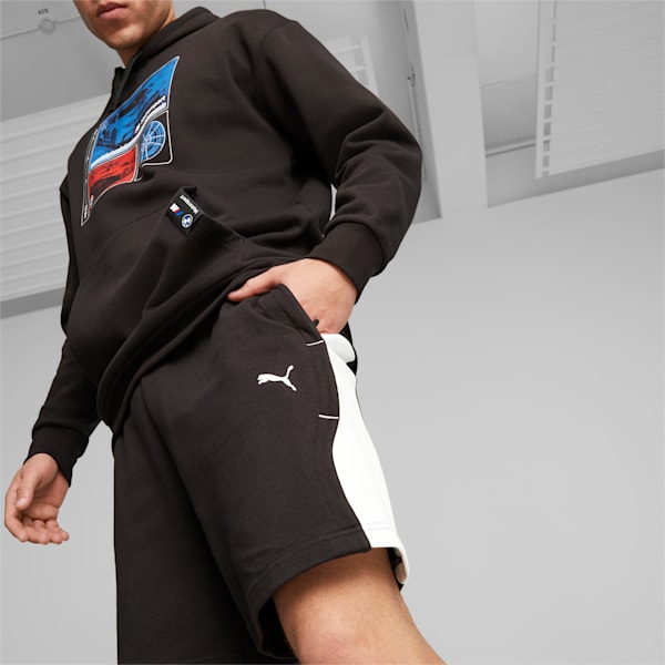 Short molletonné BMW M Motorsport Homme, PUMA Black, extralarge